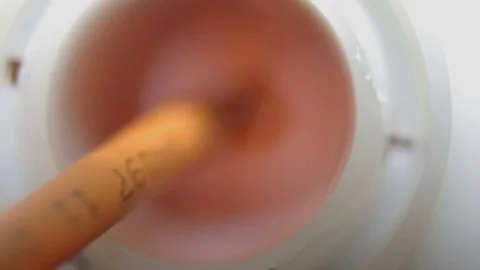 Taking out of a network cable from a bay (macro) Stock Footage 82533598