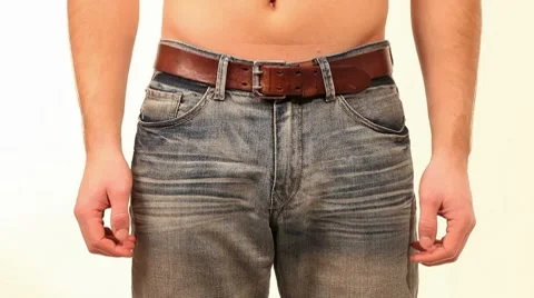 Taking off Pants Stock Footage 7901727