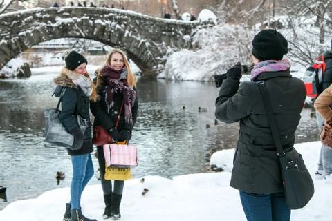 Taking pictures Foto stock