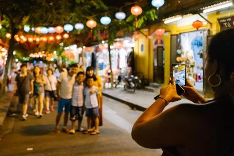 Taking pictures 库存照片