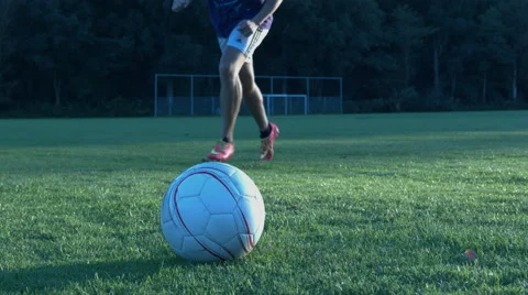 Taking a powerful shot Stock Footage 68177682