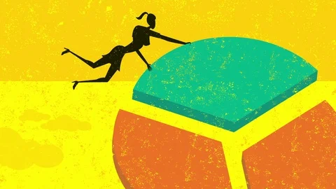 Taking Profits Stock Footage 93554409