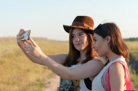 Taking Selfie Stock Photos