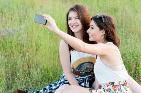 Taking Selfie Stock Photos