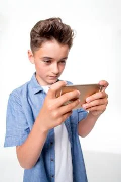 Taking a Selfie Stock-Fotos