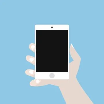 Taking a Selfie Photo Stock Illustration