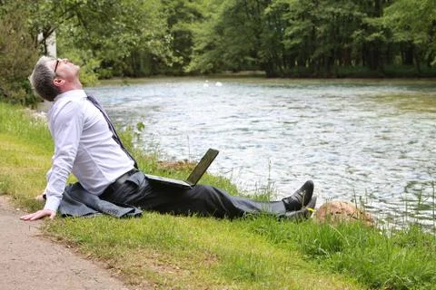 Taking a short break Stock Photos