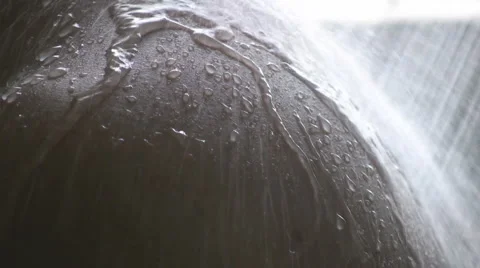 Taking a shower Video stock 4281941