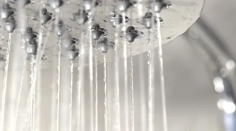 Taking a shower Stock Footage 47896140