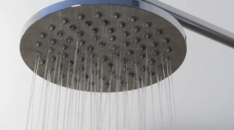 Taking a shower Stock Footage 47896201