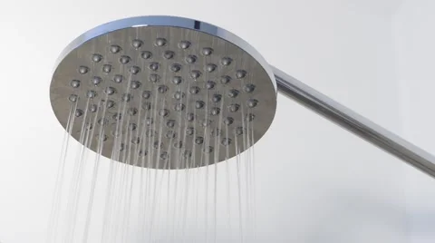Taking a shower Stock Footage 47896256