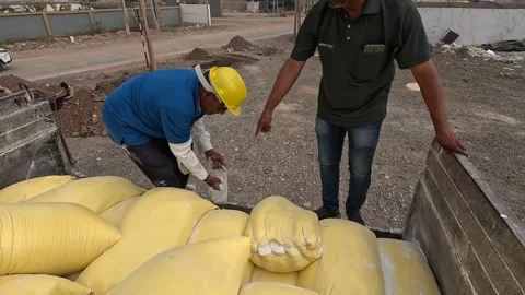 Taking soil inside the lab for testing Stock Footage 283429000