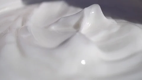 Taking Some Cream with a Finger, Macro Stock Footage 106095778