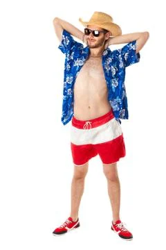 Taking a sunbath Stock Photos