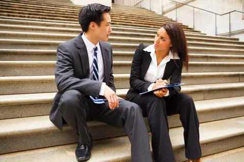 Taking a Survey Stock Photos