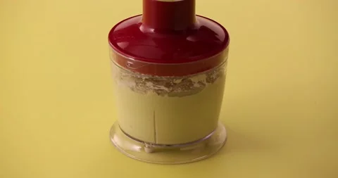 Taking the top off of a blender 2 Video stock 132208656