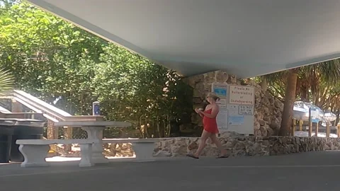 Taking the trash out Stock Footage 156415971