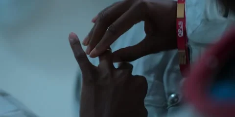 Taking Wedding Ring Off Stock Footage 155847936