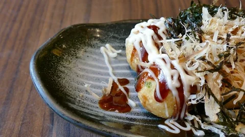 Takoyaki Stock Footage 76184537