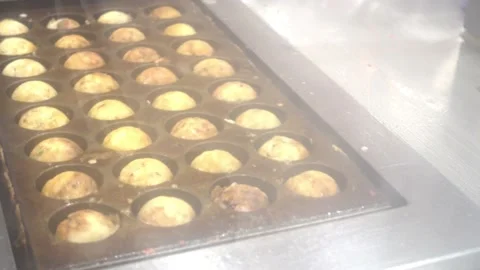 Takoyaki Stock Footage 146024366