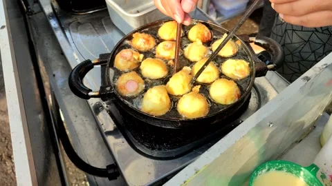 Takoyaki Stock Footage 237280714