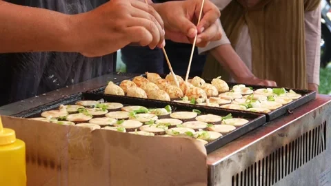Takoyaki Stock Footage 308002412