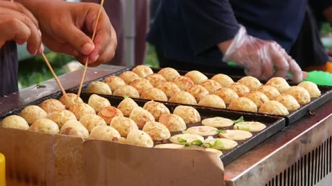 Takoyaki Stock Footage 308002517