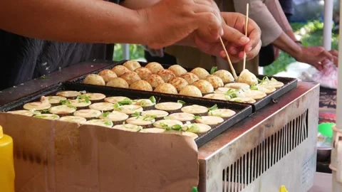 Takoyaki Stock Footage 308002843