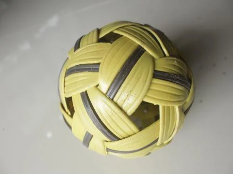 Takraw ball Foto stock