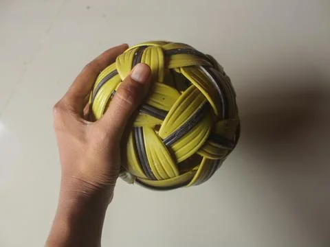Takraw ball Foto stock