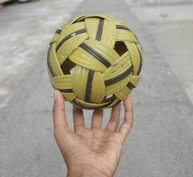 Takraw ball Foto stock