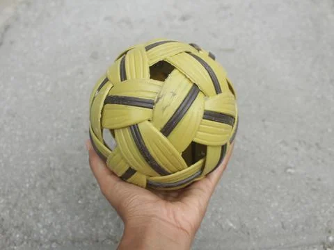 Takraw ball Foto stock