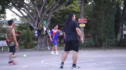 Takraw close up Stock Footage 43671795