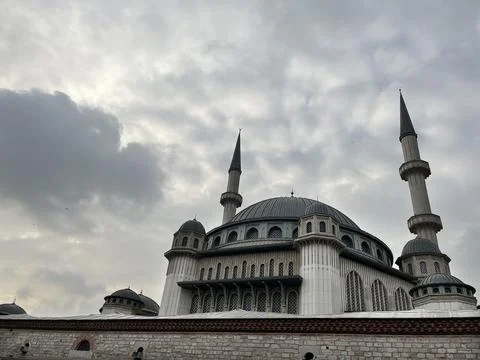 Taksim Mosque view Stock Photos