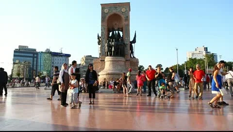 Taksim square Stock Footage 11382594