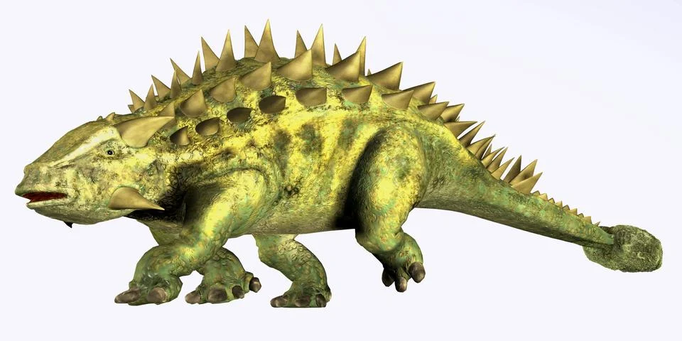 Talarurus on White Stock Illustration