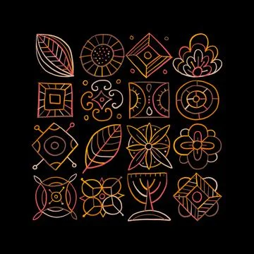 Talavera pattern. Ethnic Background for your design 스톡 일러스트