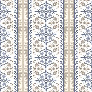 Talavera pattern.  Indian patchwork. Azulejos portugal. Turkish ornament. Morocc 库存插图