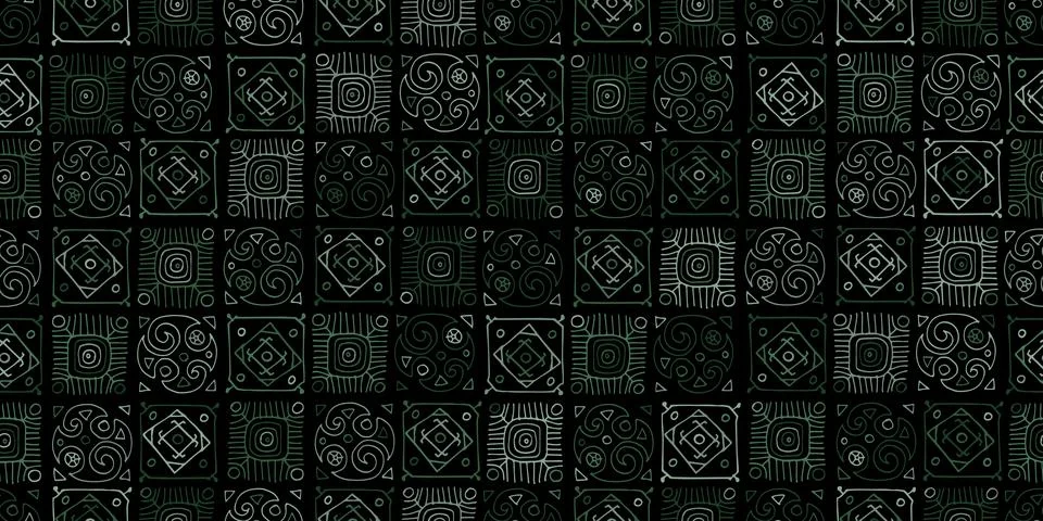 Talavera pattern. Indian patchwork. Turkish ornament. Moroccan tile mosaic Stock Illustration