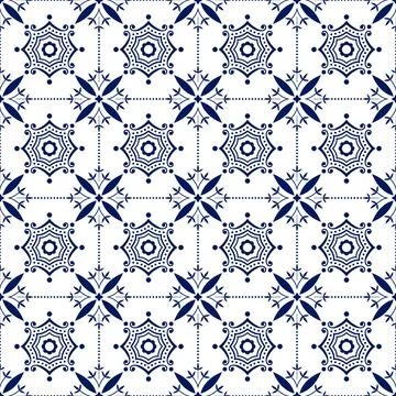 Talavera pattern. Moroccan tile mosaic. Stock-Illustration