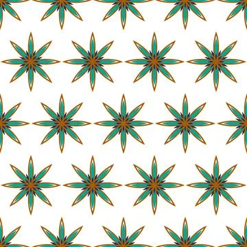 Talavera pattern. Moroccan tile mosaic. イラスト素材