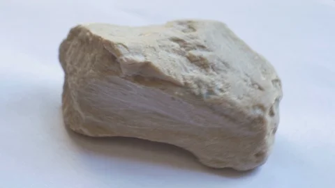 Talc Clay Mineral Sample Stock Footage 93844205