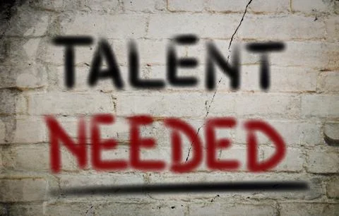 Talent needed concept Illustrazione stock