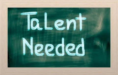 Talent needed concept Stock Illustration