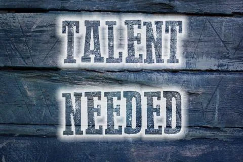 Talent needed concept Stock Illustration