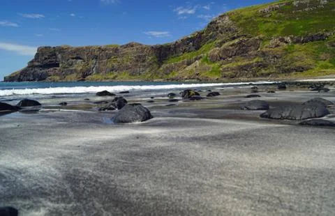 The Talisker Bay Beach Stock Photos