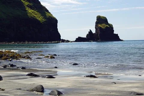 The Talisker Bay Beach Stock Photos