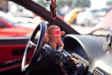 Talisman in car Stock Photos