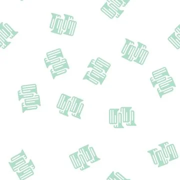 Talk and discuss glyph vector seamless pattern イラスト素材