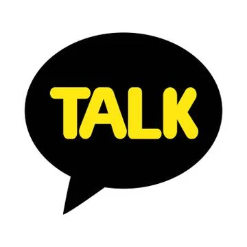 Talk chat messenger icon or logo illustration for website Stock Illustration